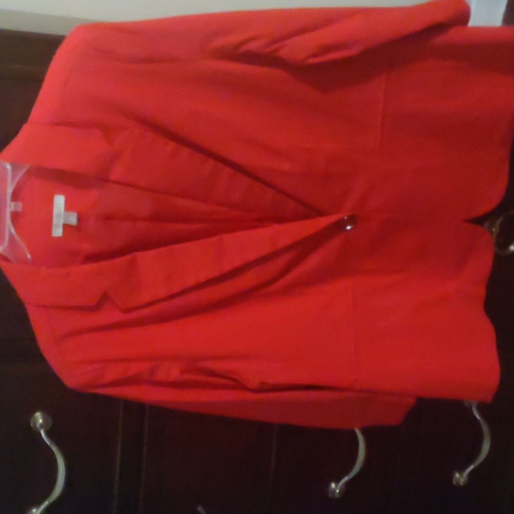 Roz and Ali Red Blazer XL